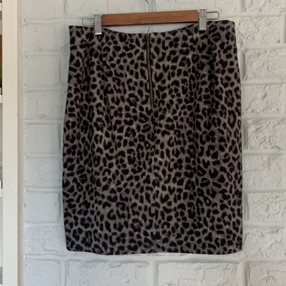 CAbi Leopard Print Skirt Set - Black and Brown - Picture 13 of 16